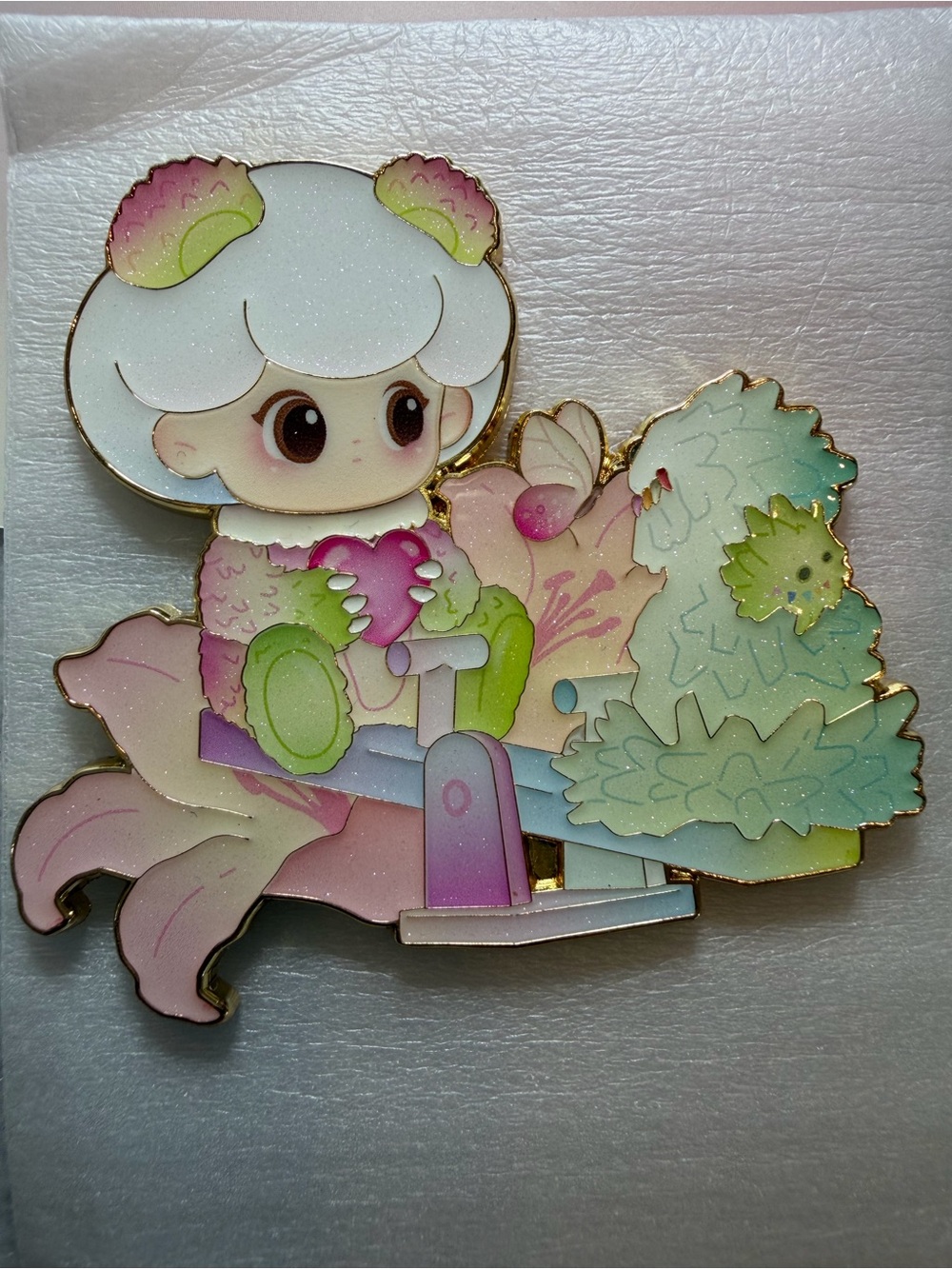 Molly Tea x Instinctoy "Spring Dreamland" Magnet Pin